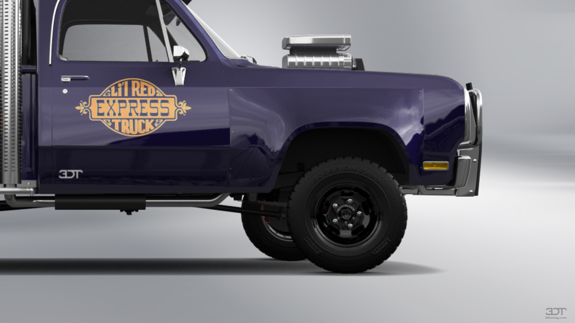 Dodge Lil Red Express 2 Door pickup truck 1979 tuning
