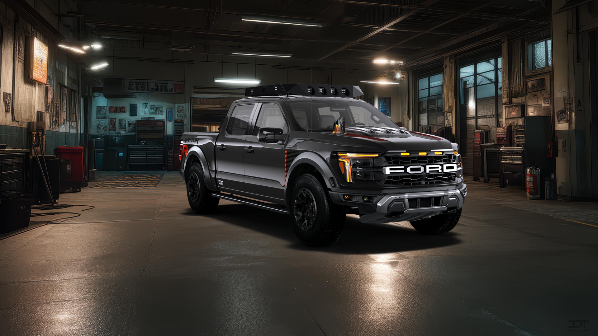 Ford F-150 Raptor 4 Door pickup truck 2024 tuning
