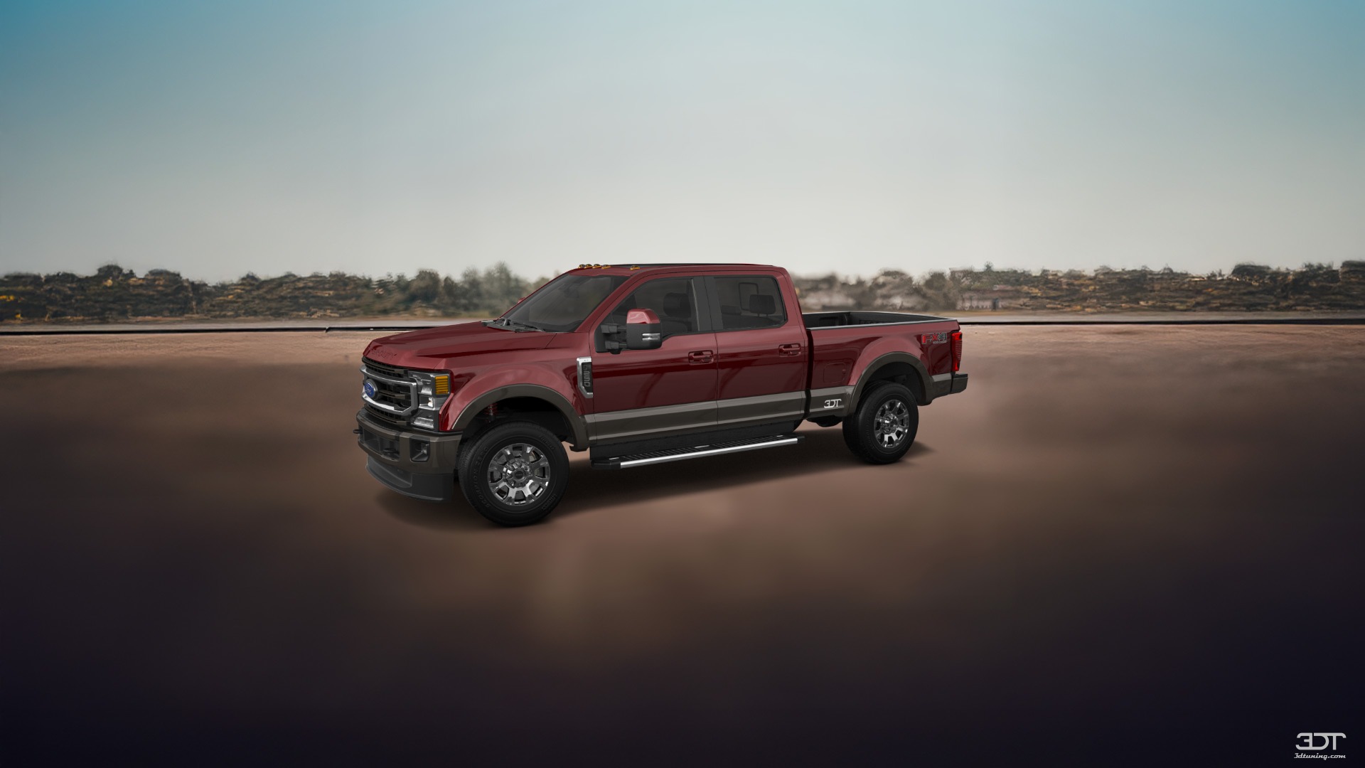 Ford F-250 4 Door pickup truck 2021 tuning