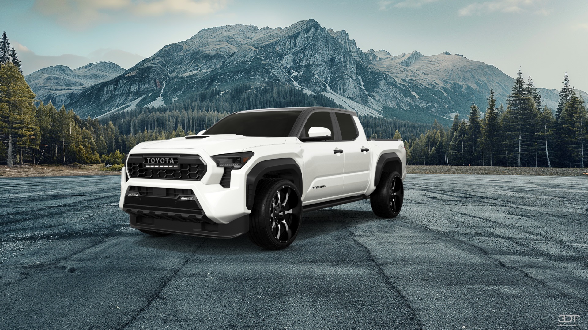 Toyota Tacoma Crew Cab 4 Door pickup truck 2024 Images