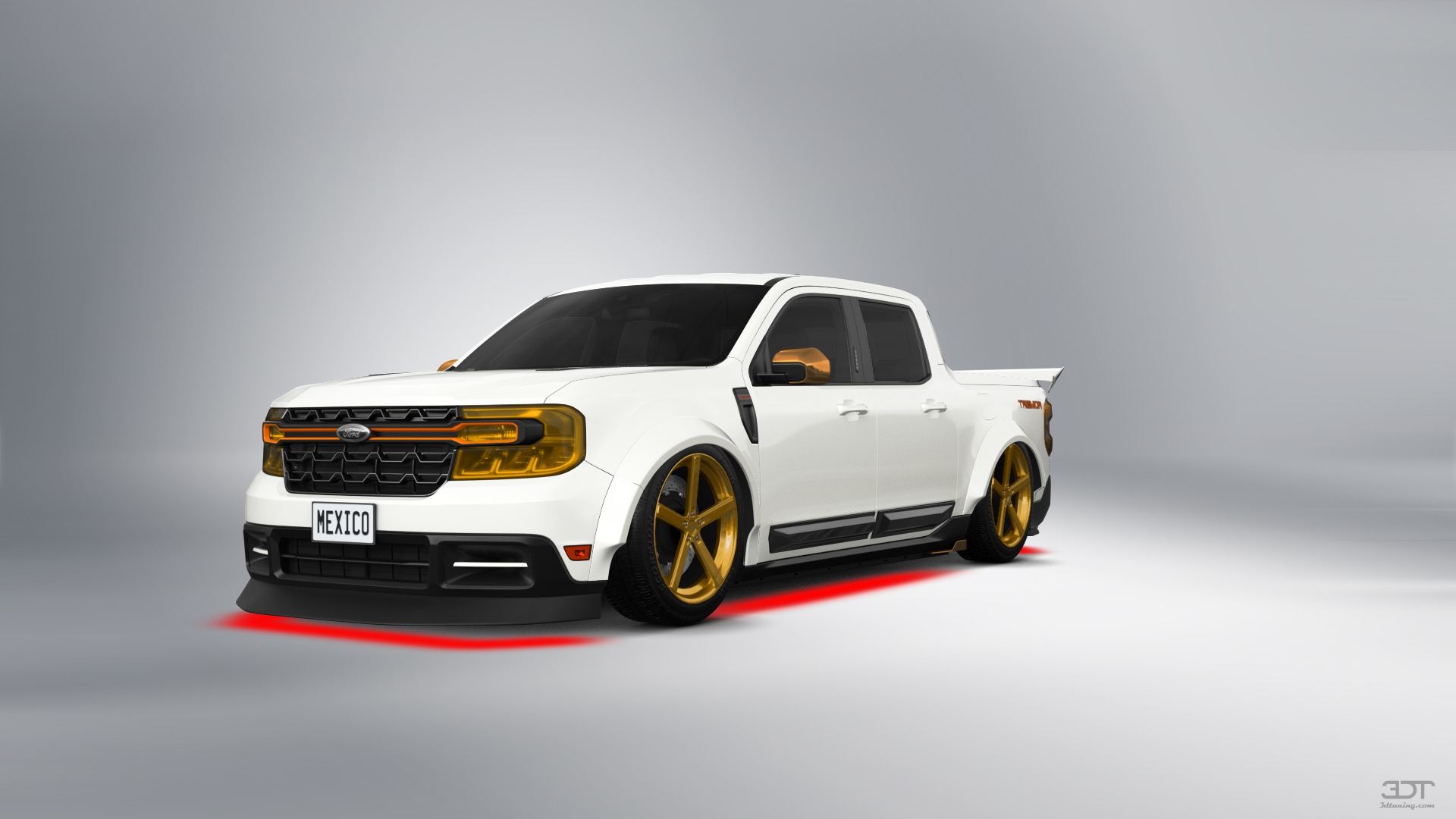 Ford Maverick 4 Door pickup truck 2022 tuning