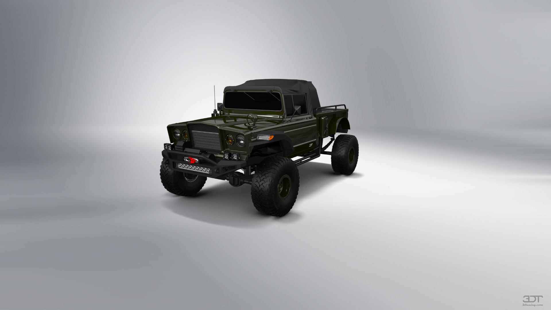 Jeep Kaiser M715 2 Door pickup truck 1968 tuning