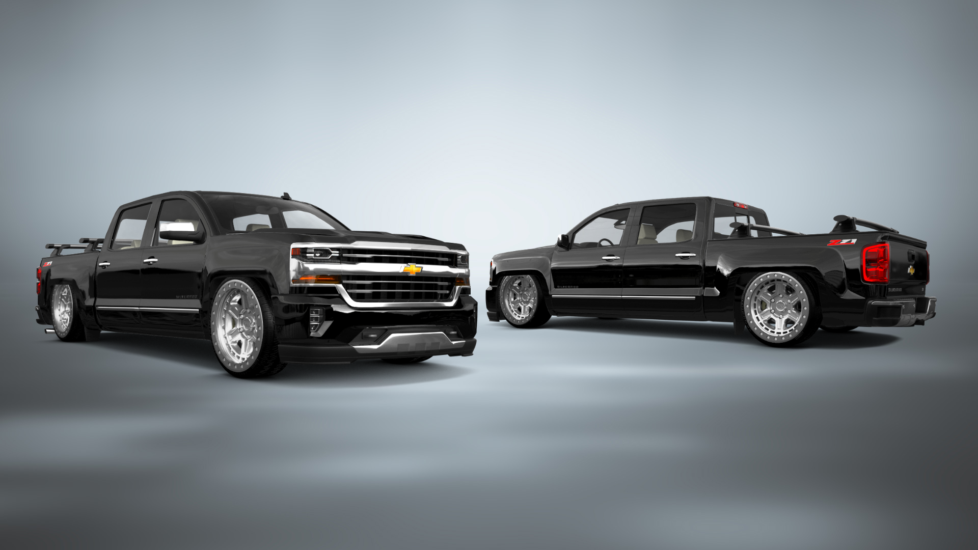 Chevrolet Silverado 1500 4 Door pickup truck 2016 tuning