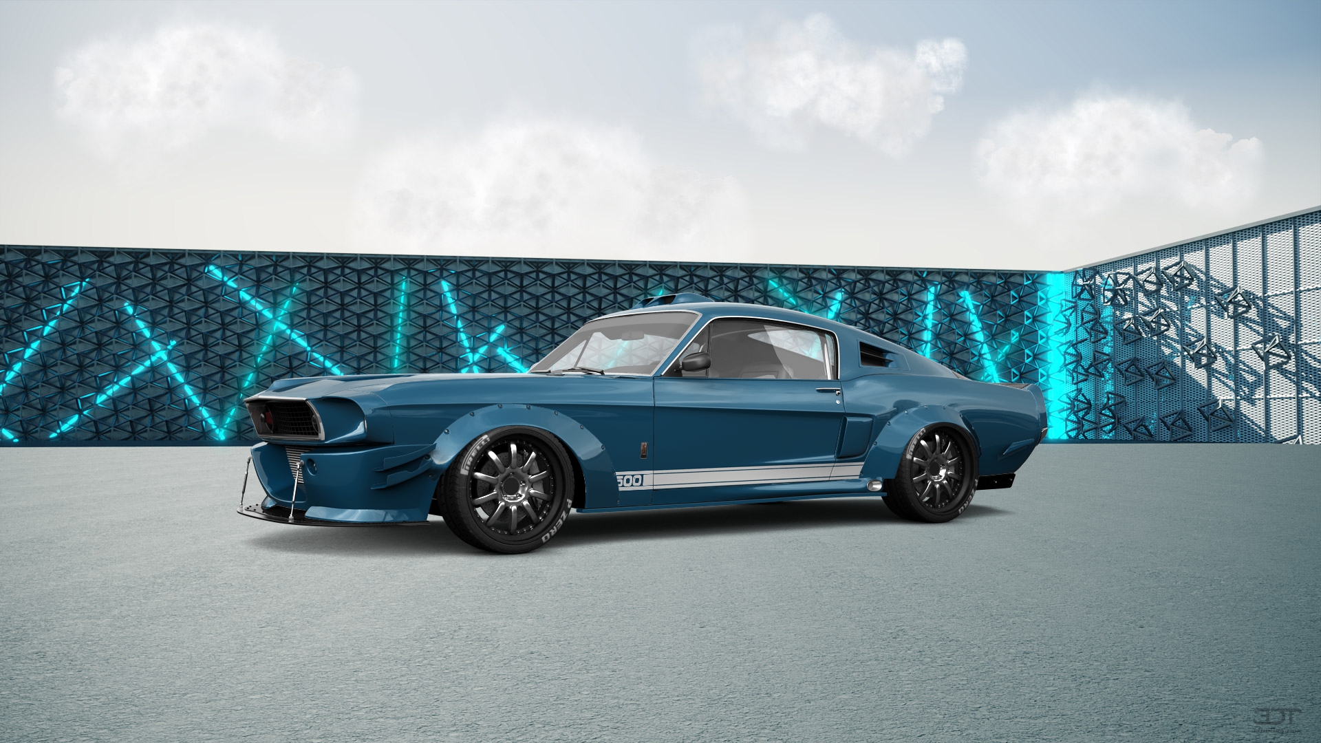 Mustang GT500 2 Door Coupe 1968