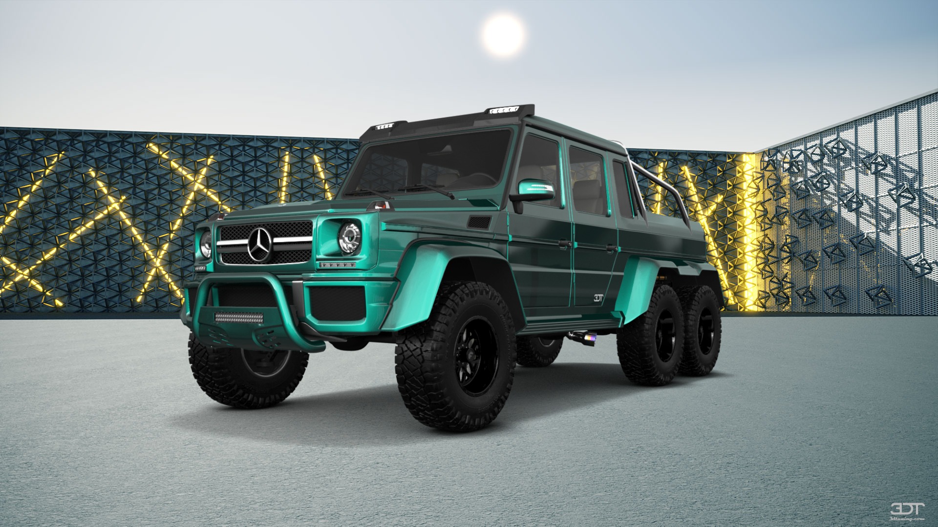 Mercedes G 63 AMG 6x6 4 Door pickup truck 2013