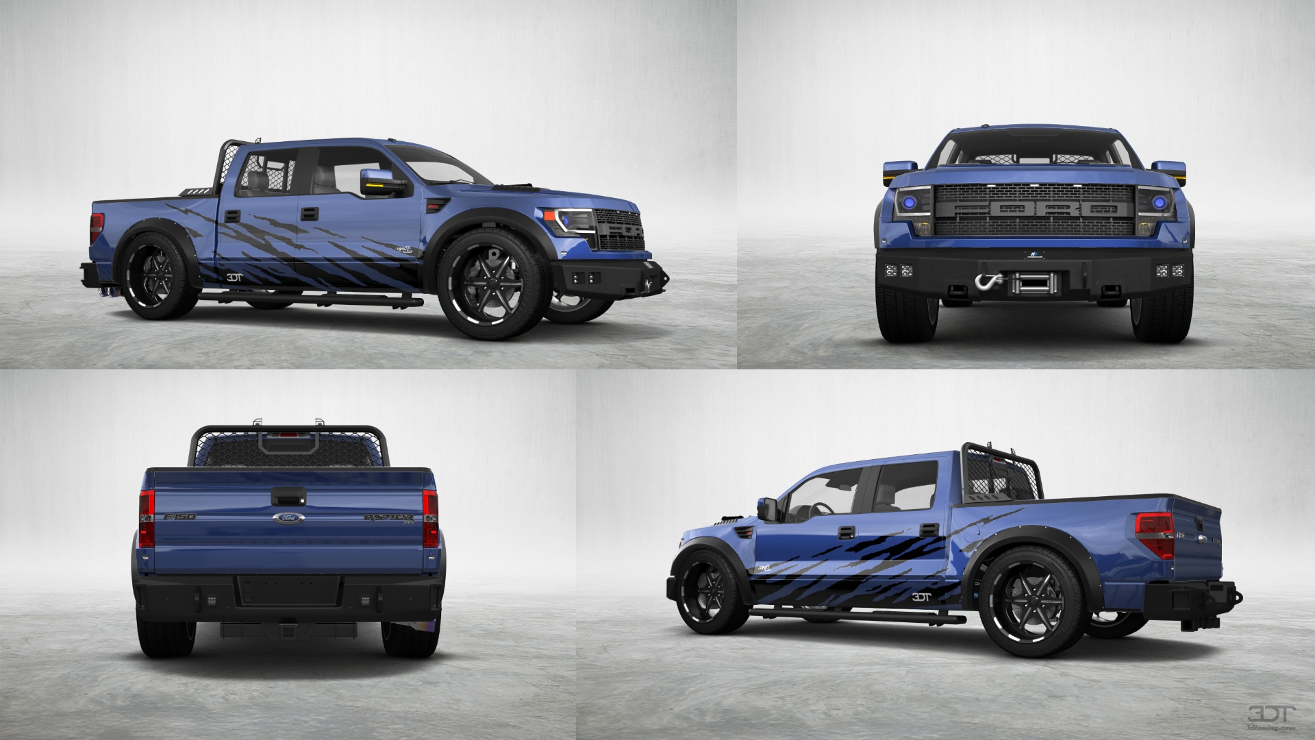 Ford F-150 SVT Raptor 4 Door pickup truck 2013