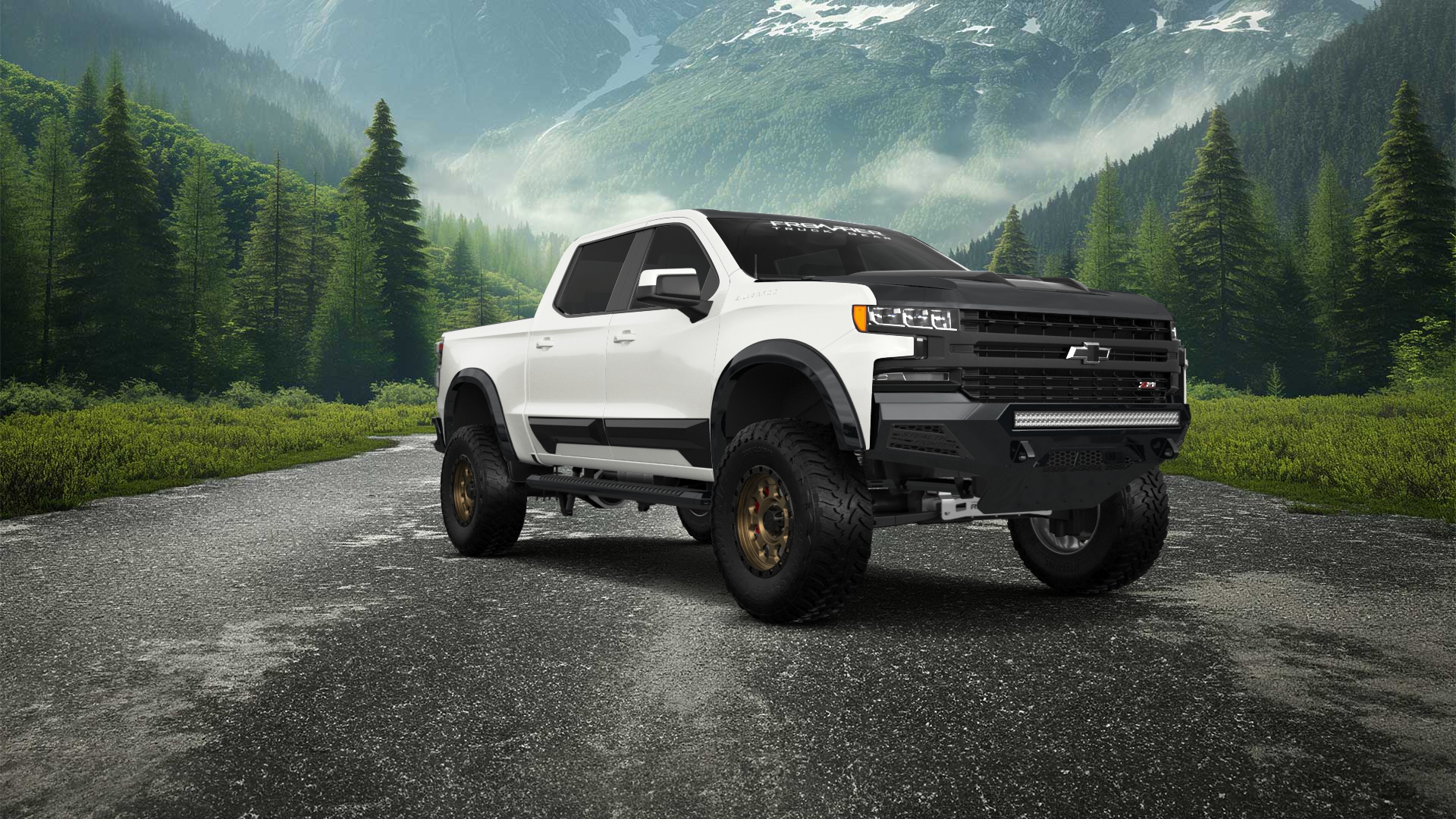 Chevrolet Silverado 1500 4 Door pickup truck 2019