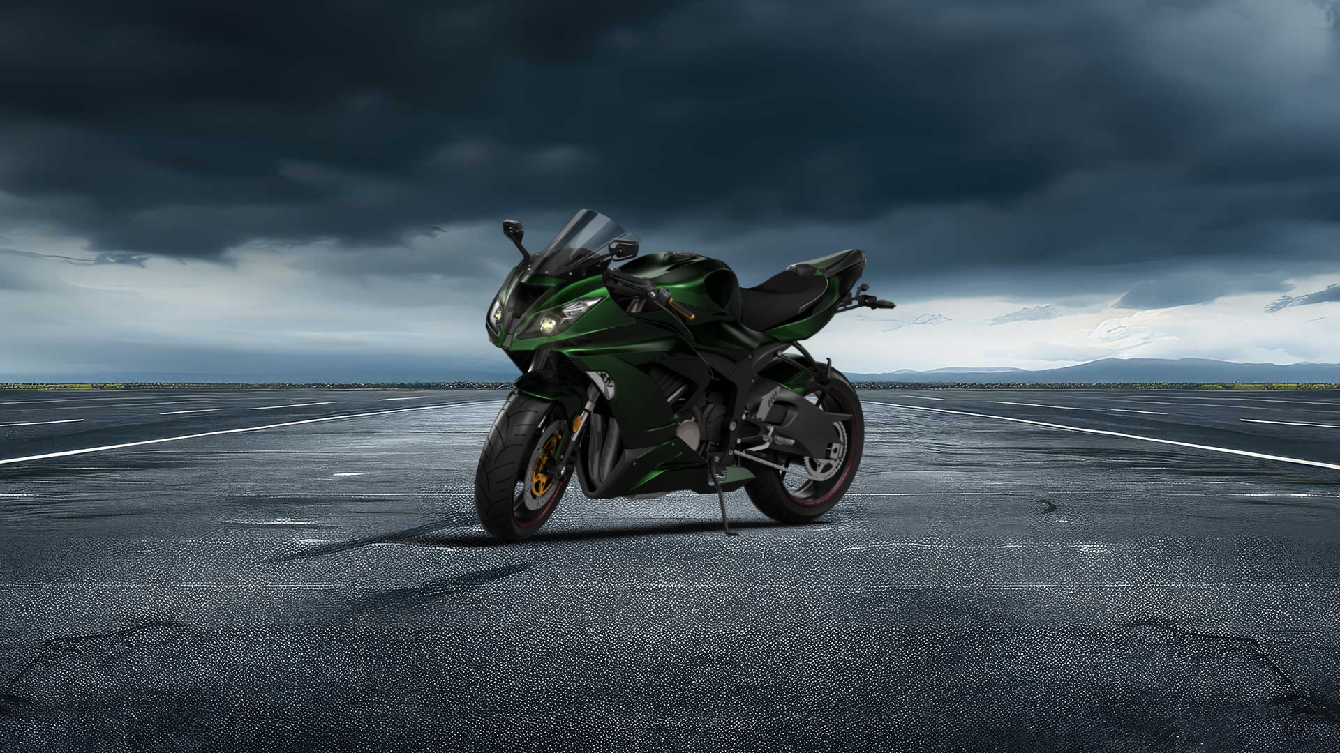 ninja bike zx6r