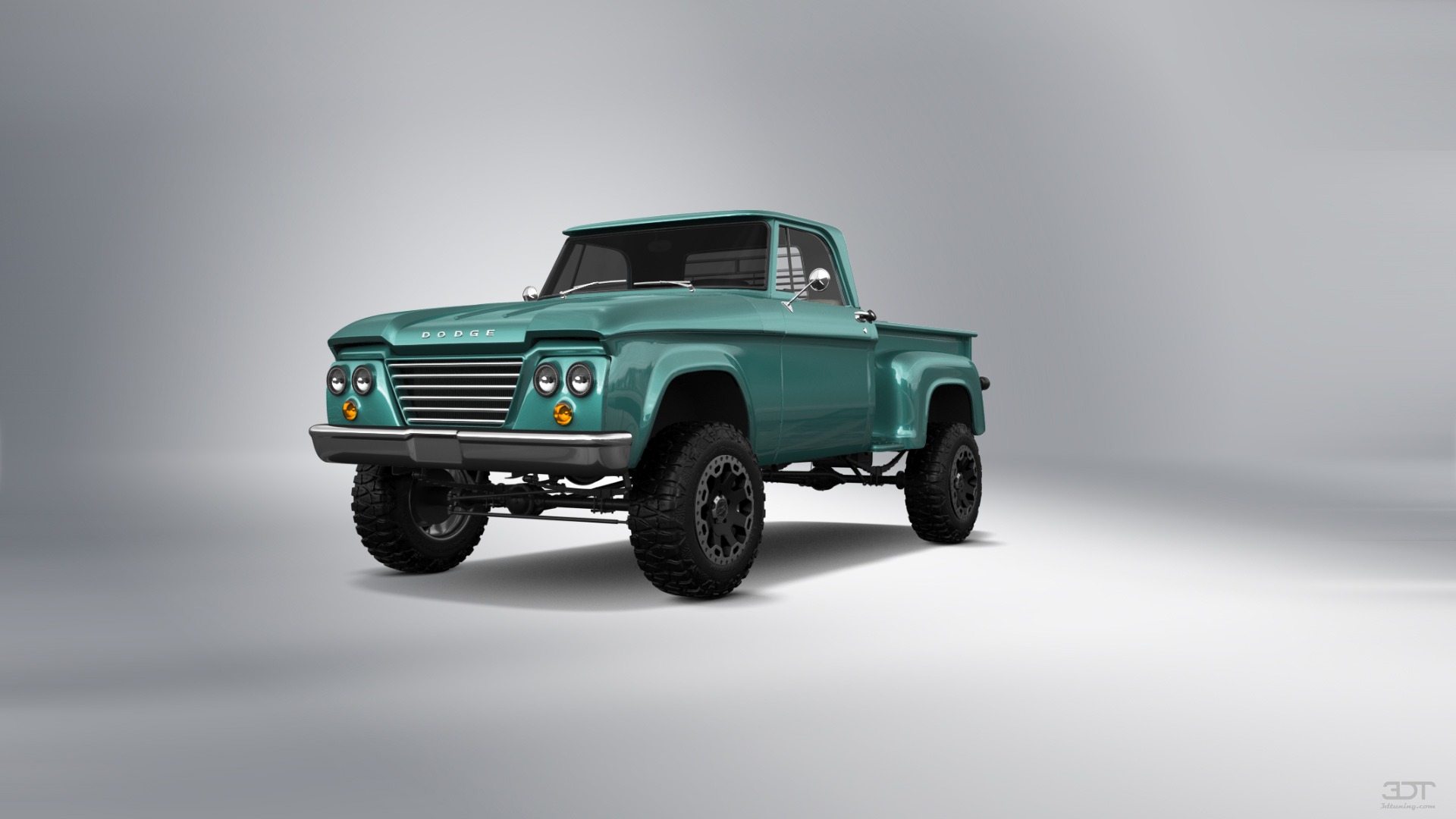 Dodge D-100 Stepside 2 Door pickup truck 1961