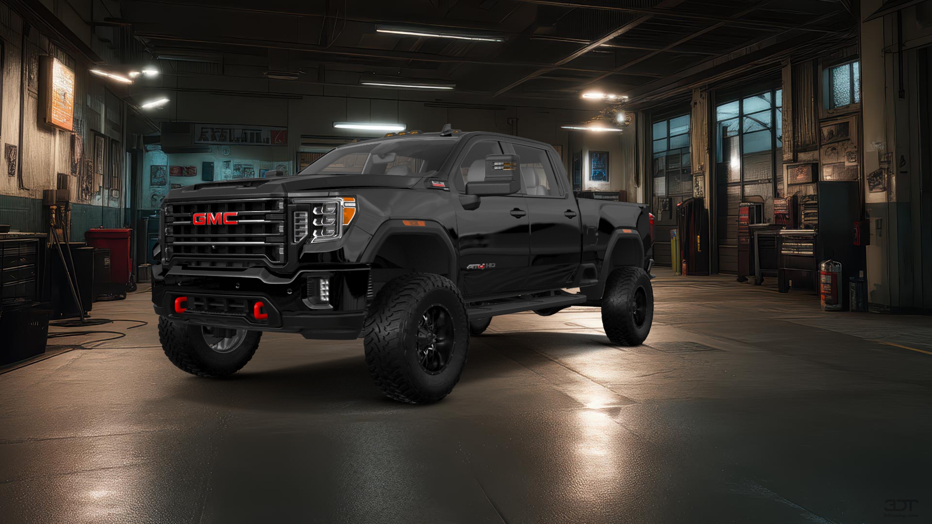 GMC Sierra 2500 HD 4 Door pickup truck 2020 tuning