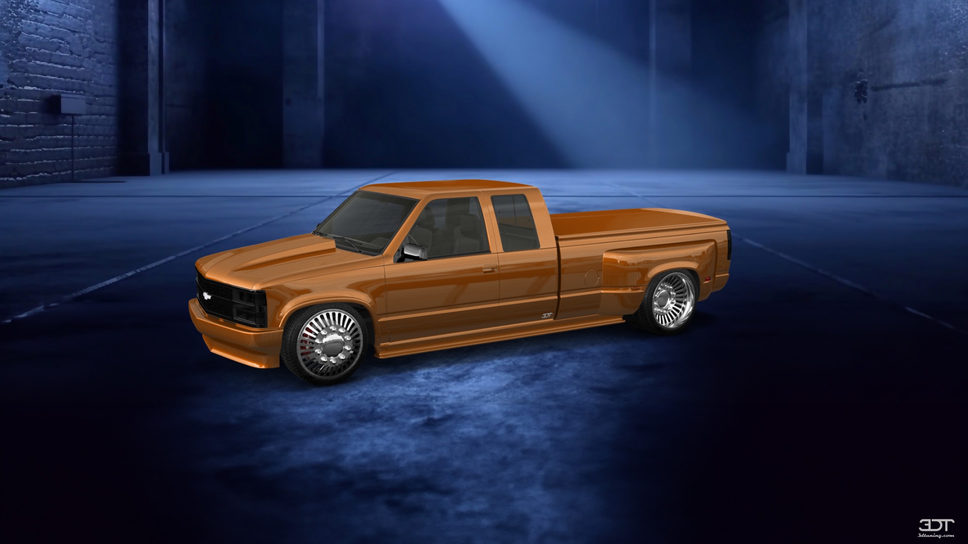 Chevrolet K3500 Extended Cab Pickup Truck 1988