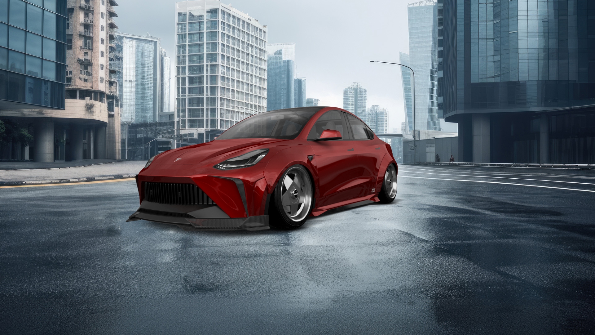 Tesla Model Y 5 Door SUV 2020 tuning