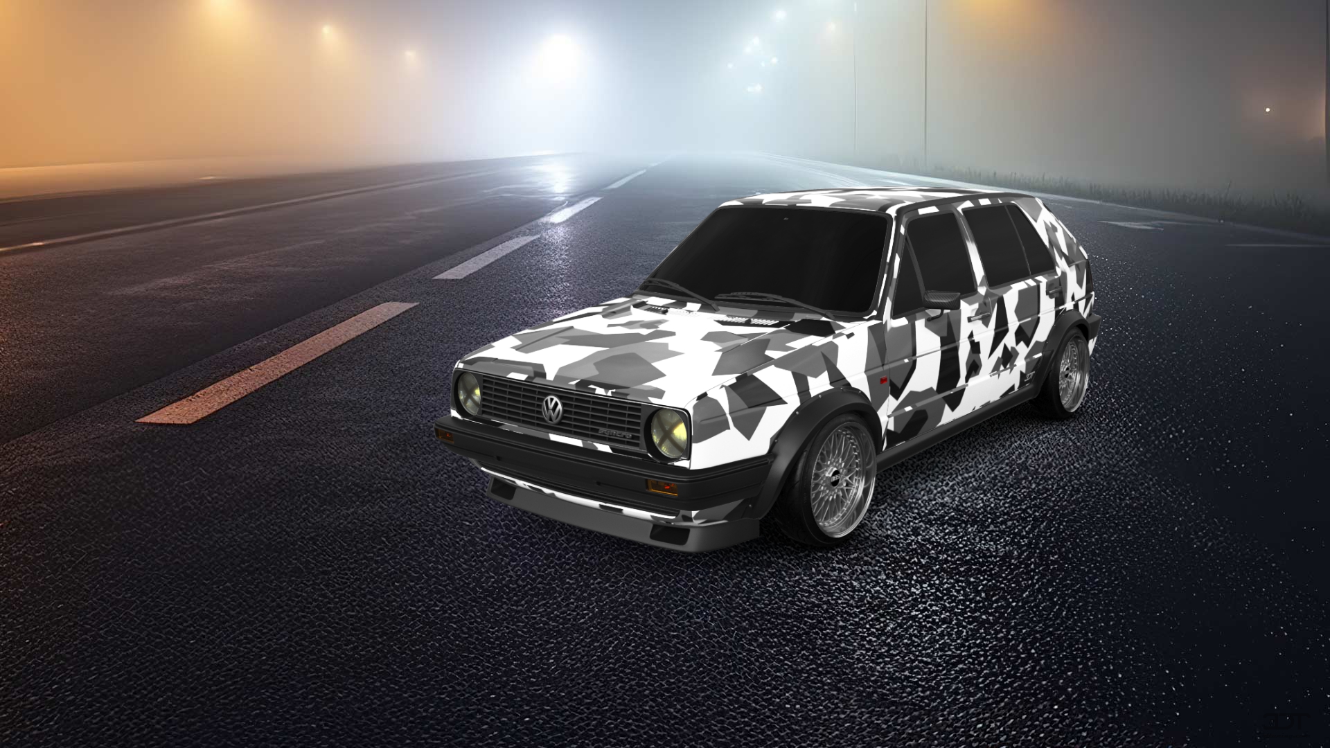 Volkswagen Golf Mk2 5 Door Hatchback 1983 tuning