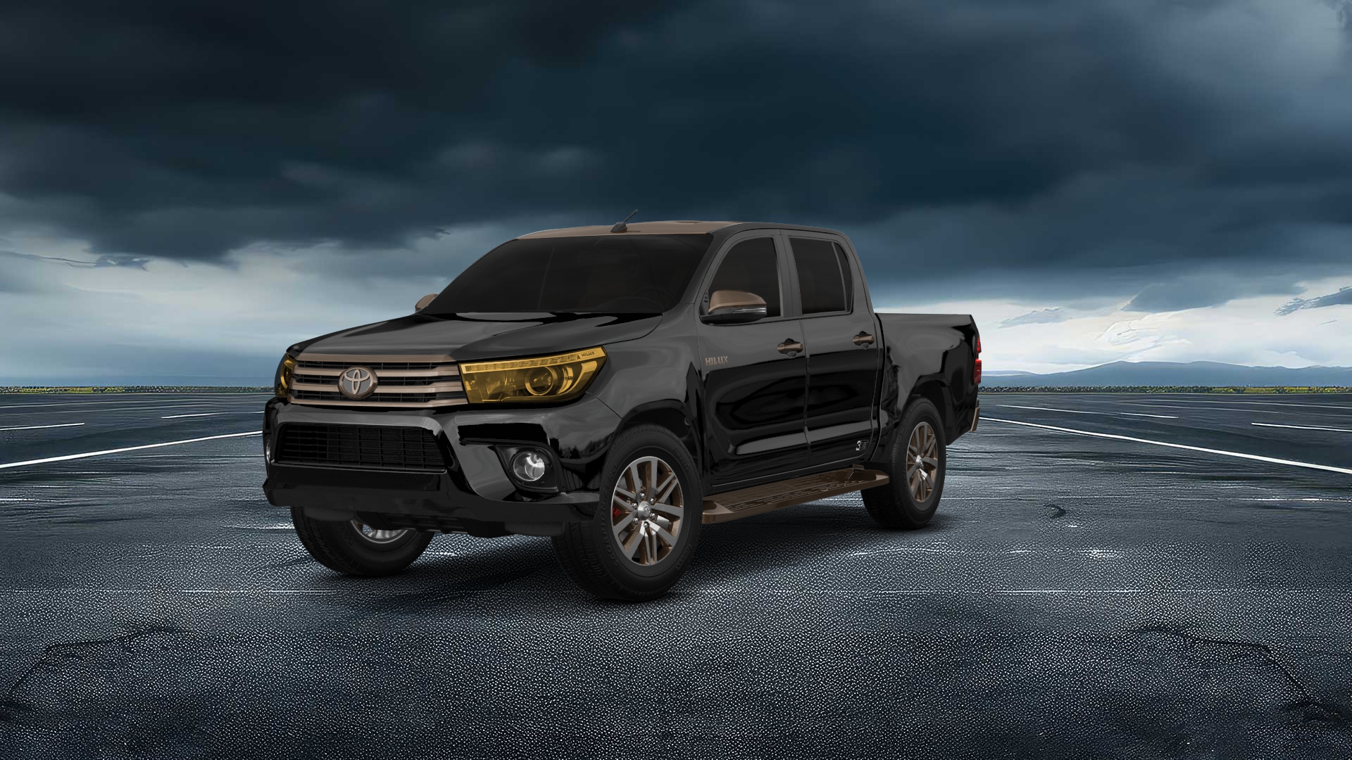 Toyota Hilux Double Cab 4 Door pickup truck 2015