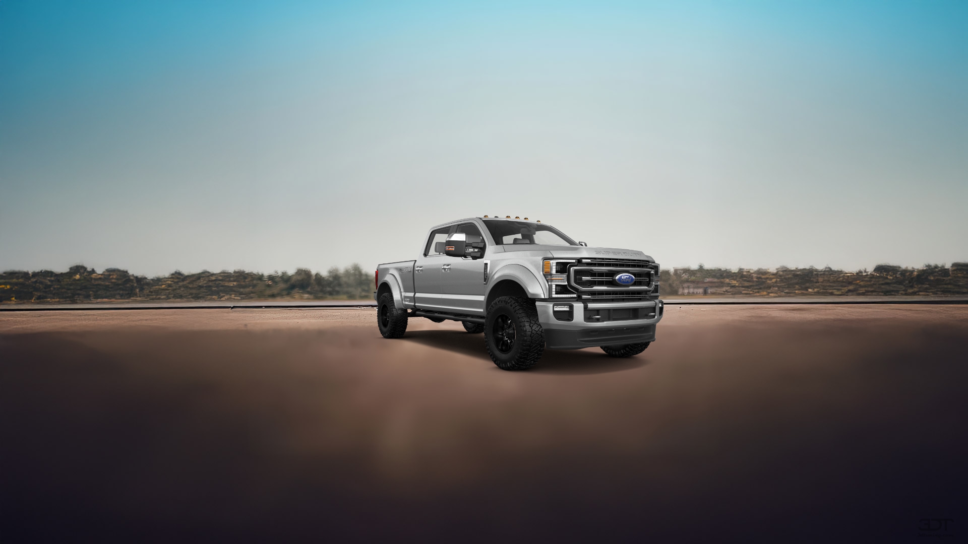 Ford F-250 4 Door pickup truck 2021 tuning