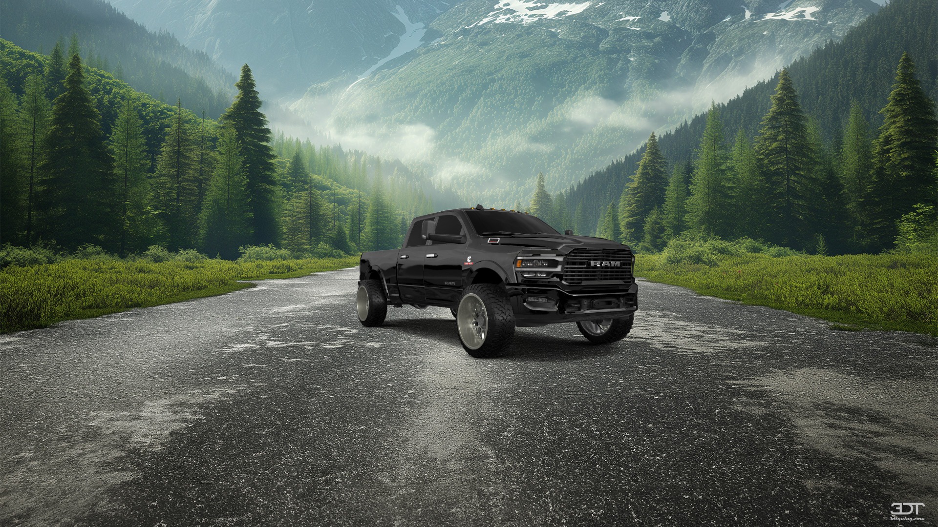 Dodge Ram 2500 4 Door pickup truck 2020 tuning