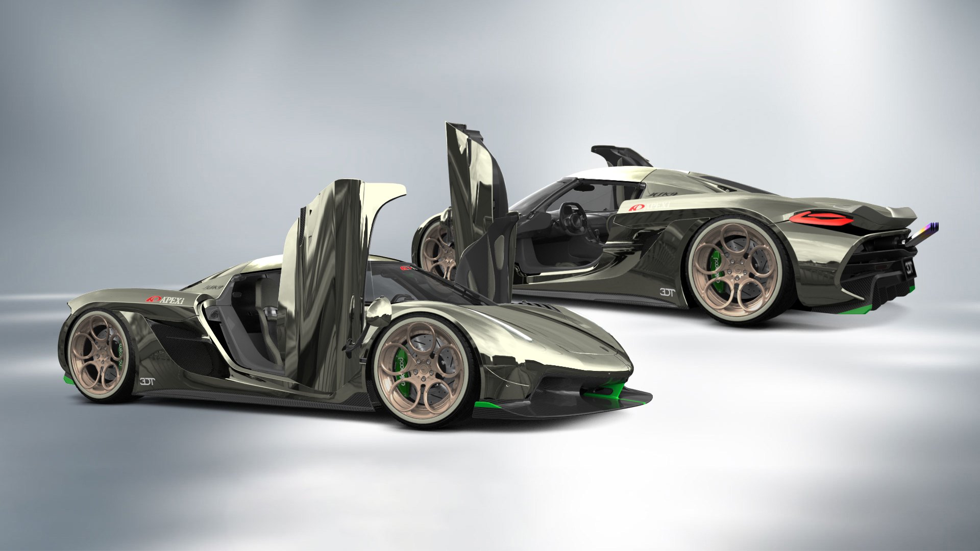 Koenigsegg Jesko 2 door targa top 2020