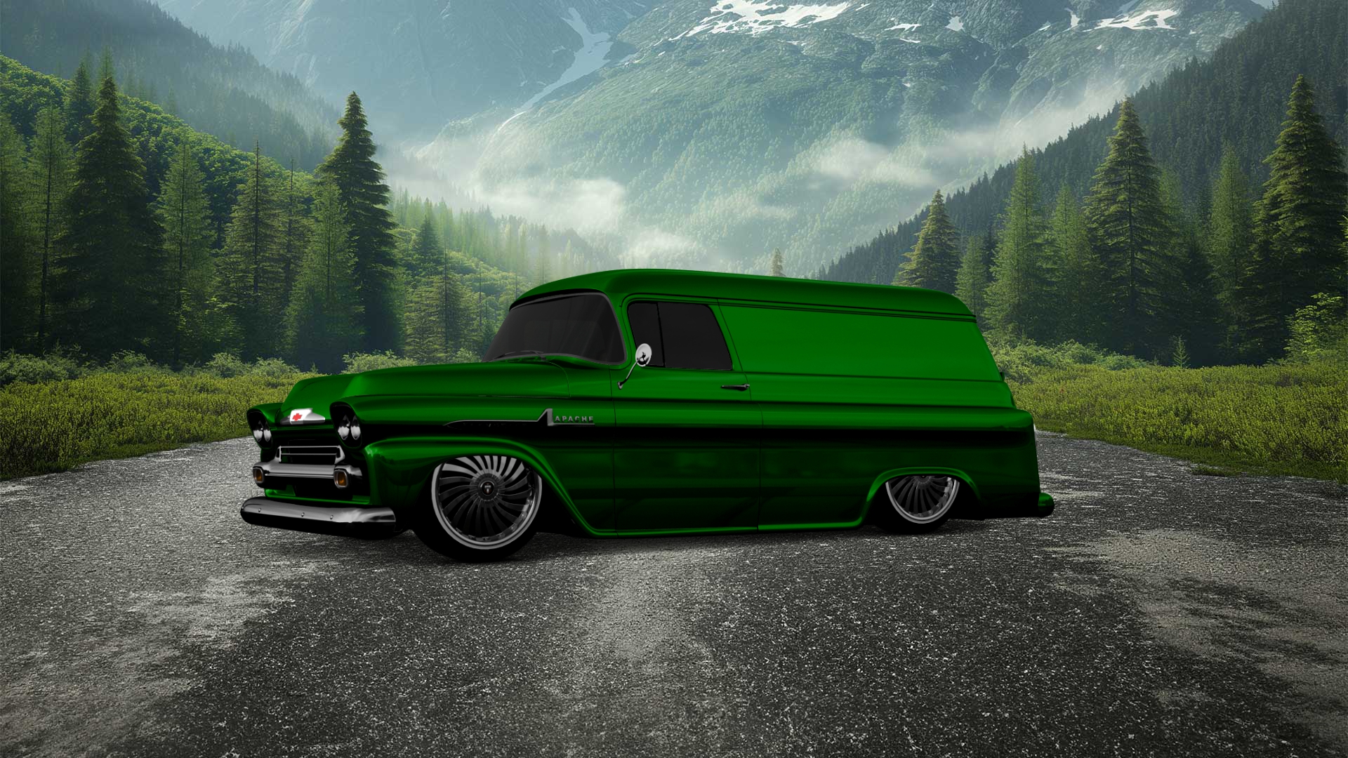 Chevrolet Apache 2 Door pickup truck 1958
