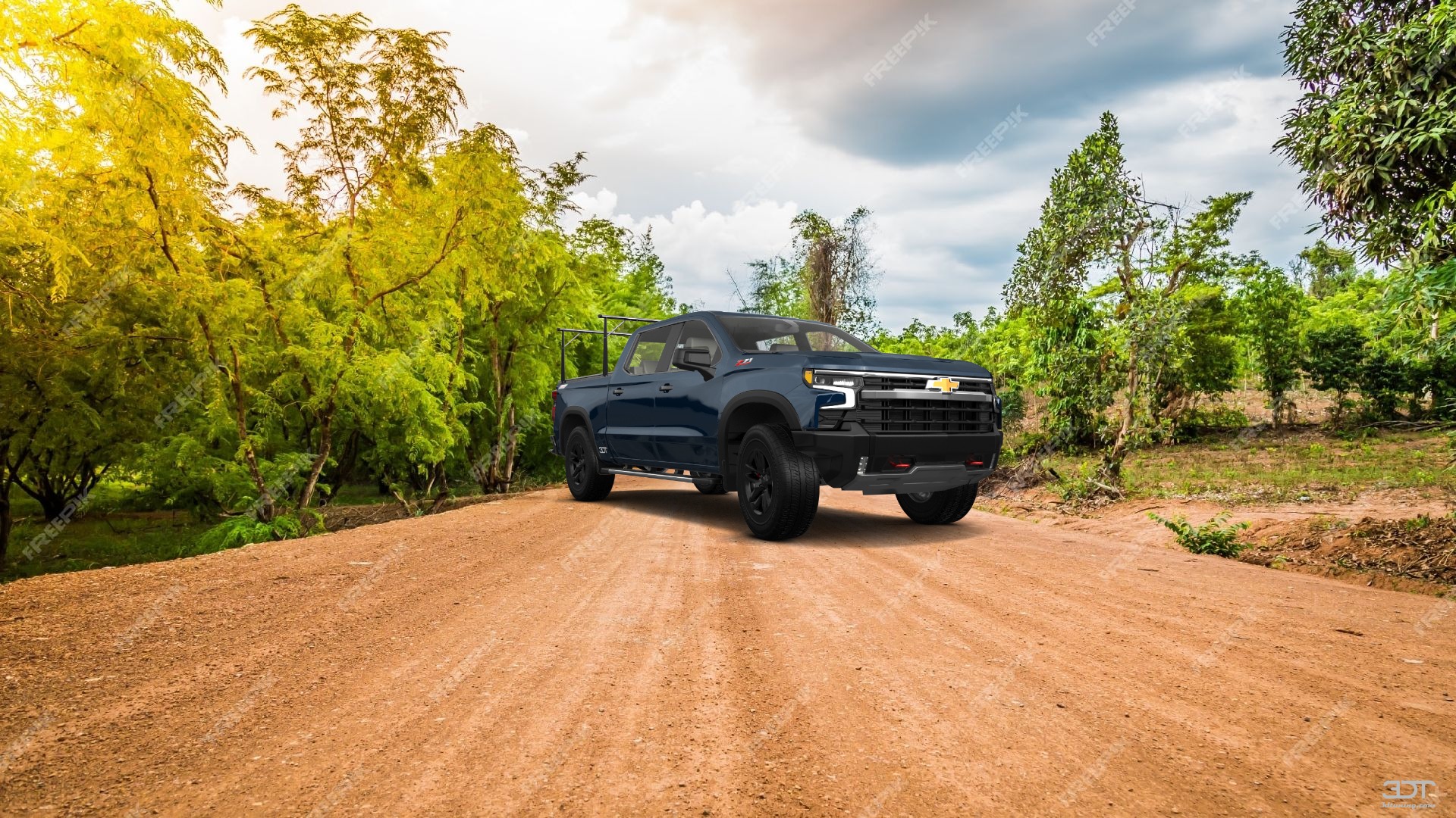 Chevrolet Silverado 1500 Crew Cab 5.8 ft box 4 Door pickup truck 2023