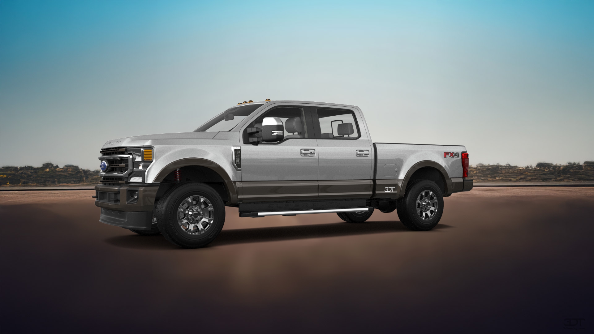 Ford F-250 4 Door pickup truck 2021 tuning