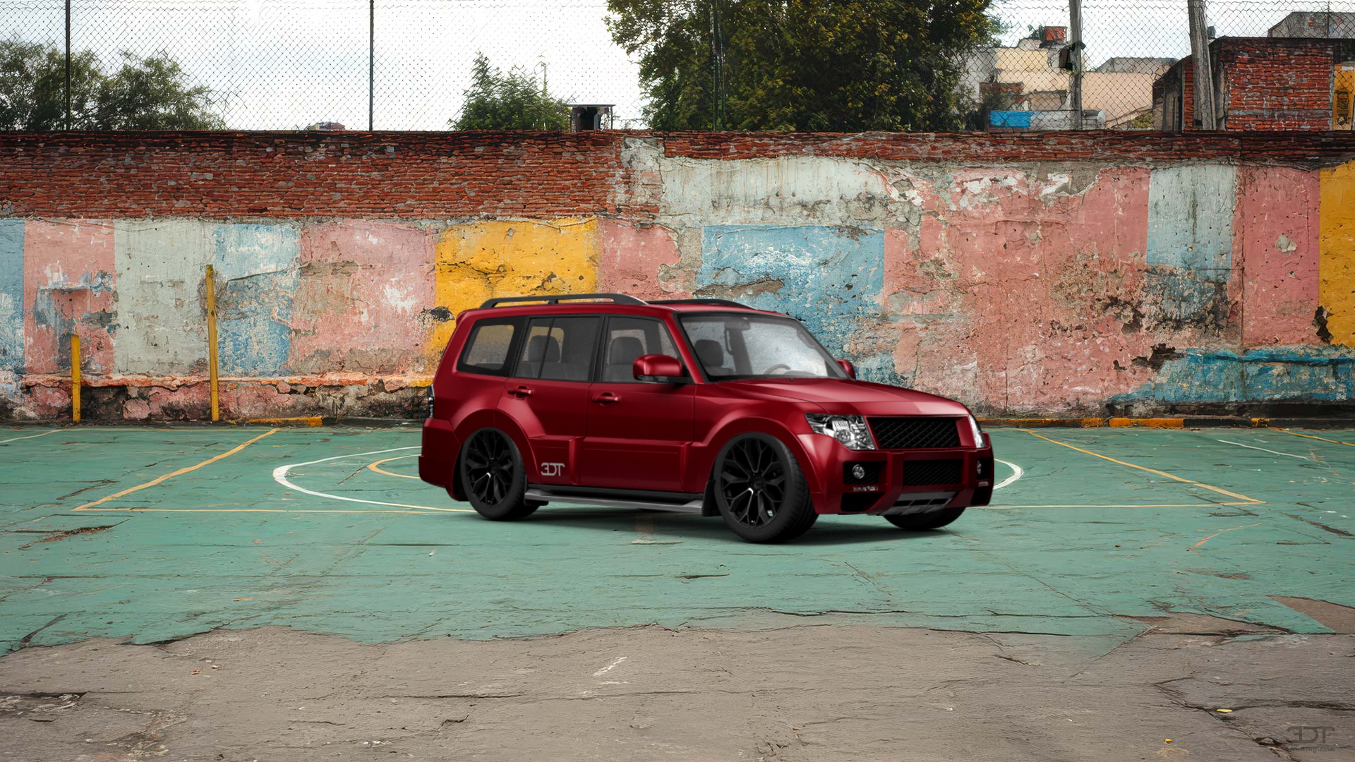 Mitsubishi Pajero 5 door SUV 2012 tuning