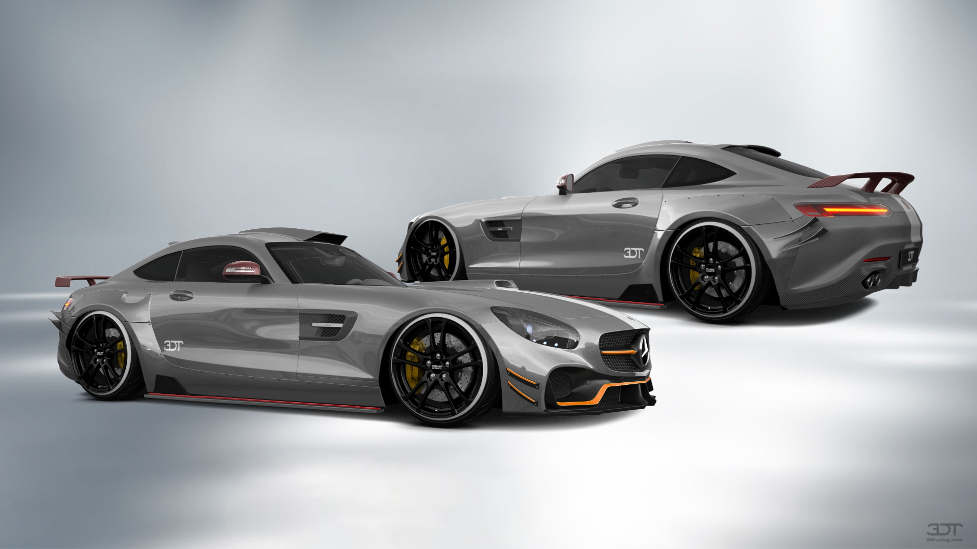 Mercedes AMG GT 2 door fastback coupe 2015 tuning
