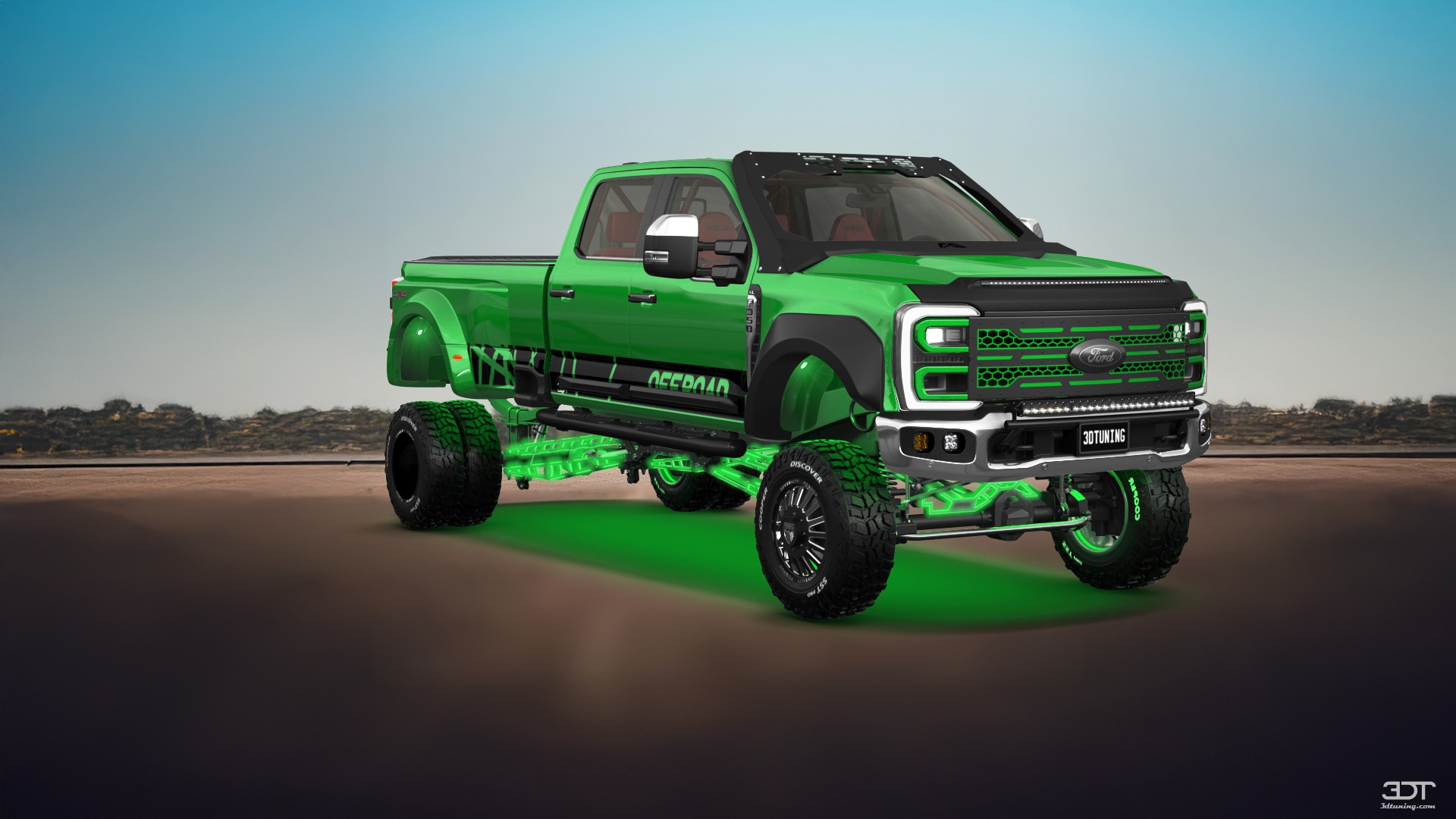 Ford F-350 DRW Crew Cab 4 Door pickup truck 2023 tuning