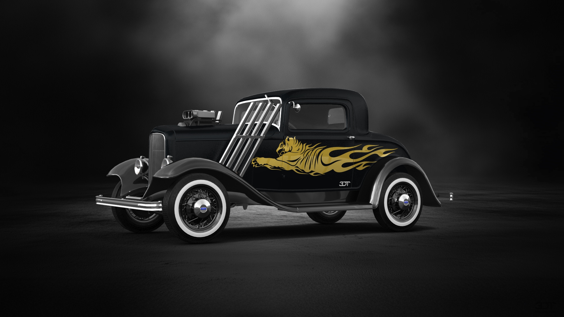 Ford Model B Deluxe 2 Door Coupe 1932