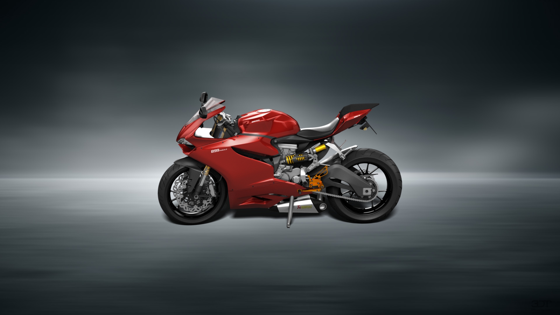 Ducati 899 Panigale Sport Bike 2015 tuning