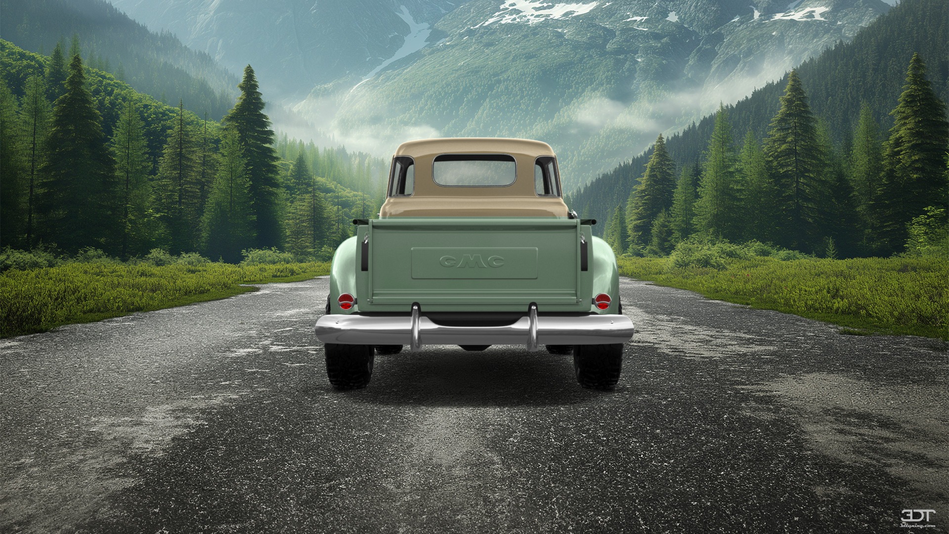 GMC 100 Stepside 2 Door pickup truck 1954