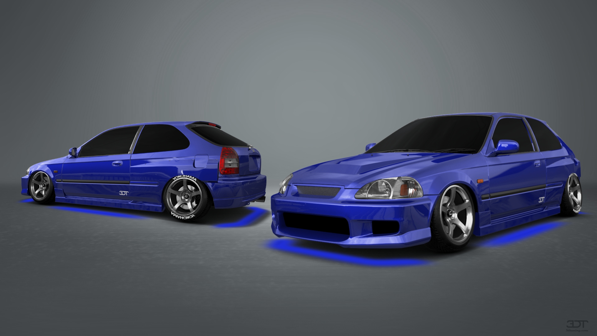 Honda Civic 3 Door Hatchback 1997 tuning