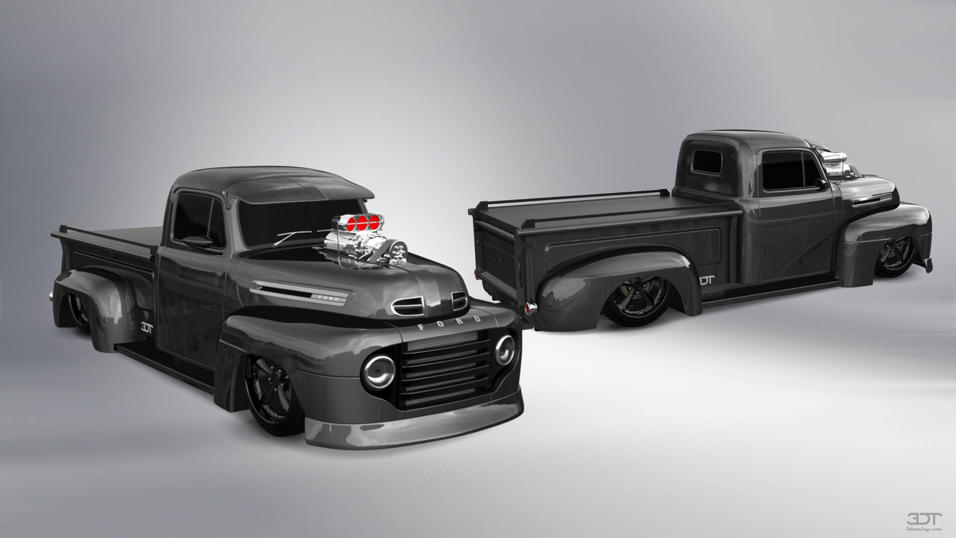 Ford F1 2 Door pickup truck 1949 tuning