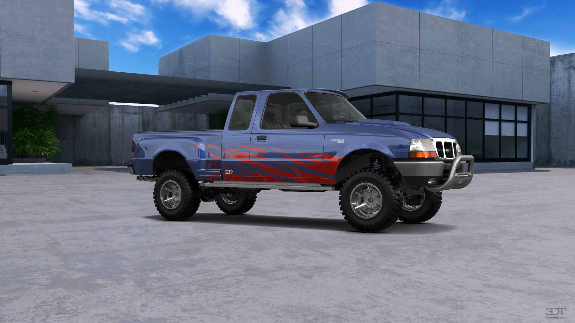 Ford Ranger Flareside 2 Door pickup truck 1998