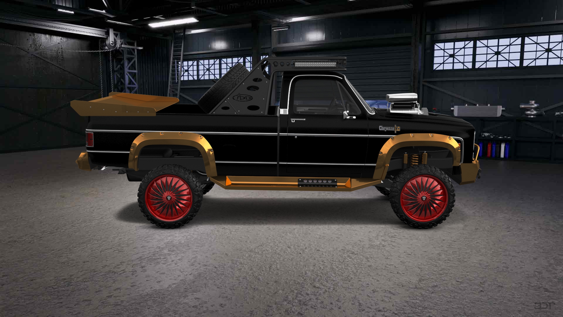 Chevrolet Silverado C-10 2 Door pickup truck 1973 tuning