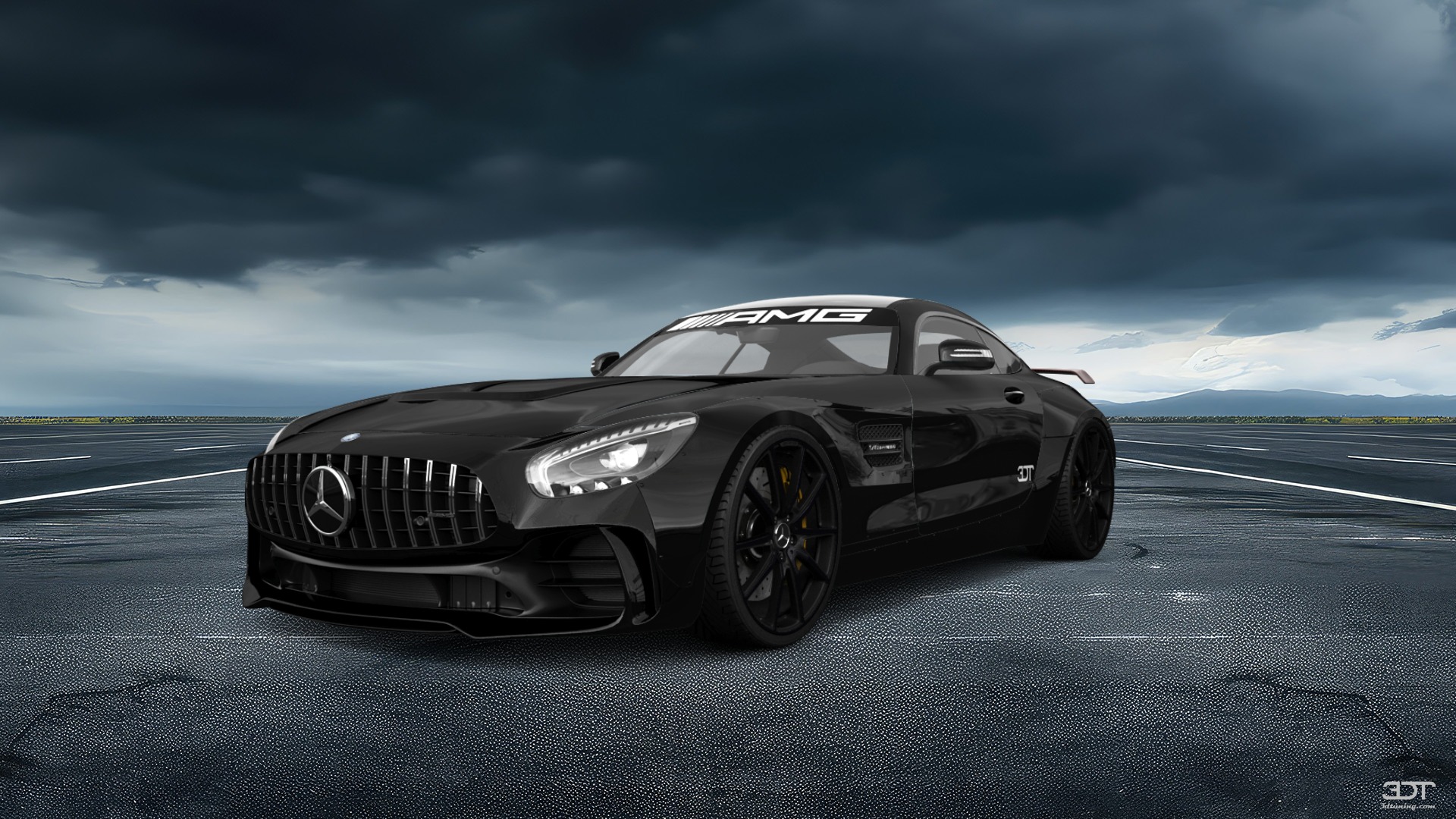 Mercedes AMG GT 2 door fastback coupe 2016