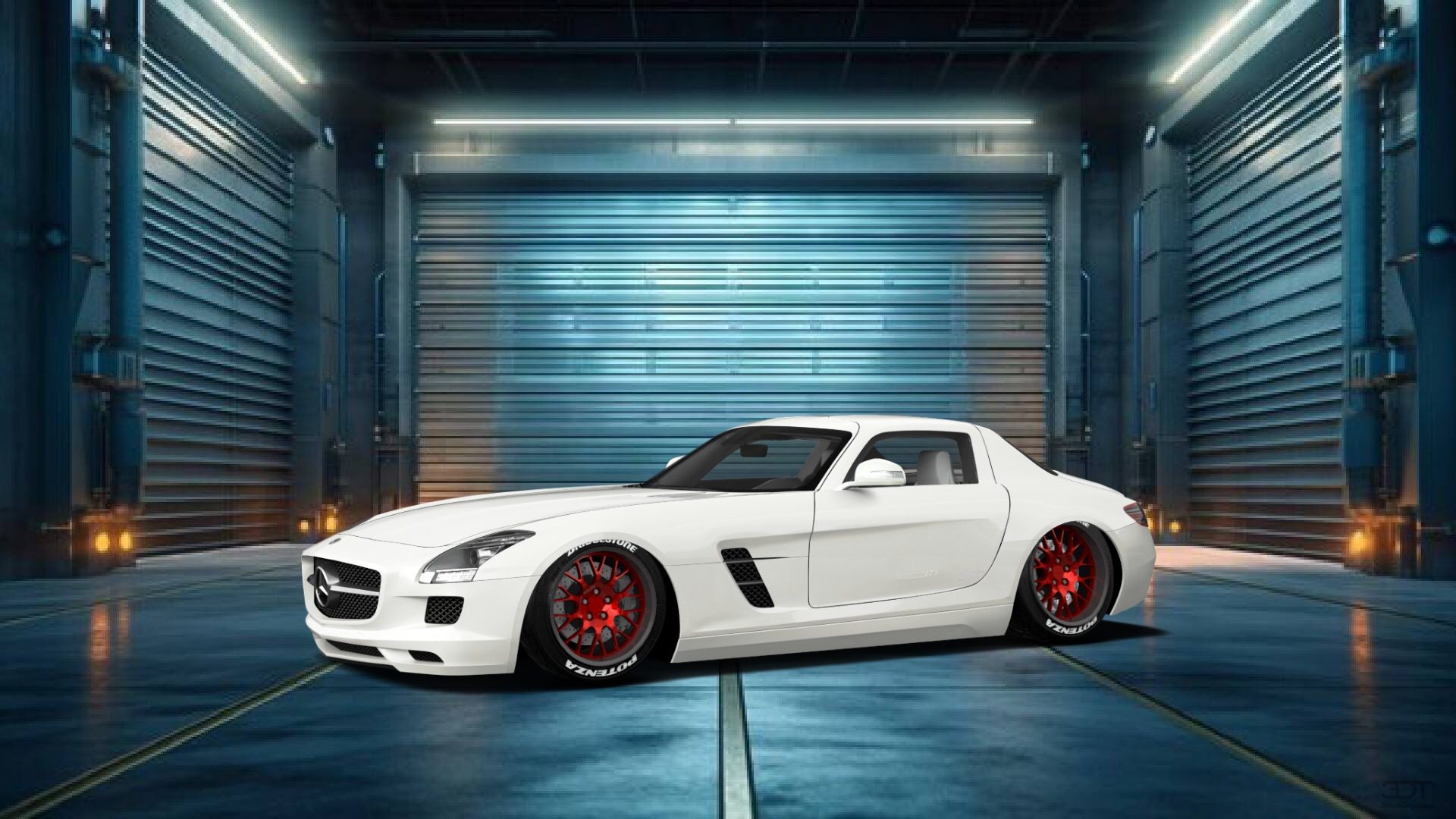 Mercedes SLS 2 Door Coupe 2011 tuning