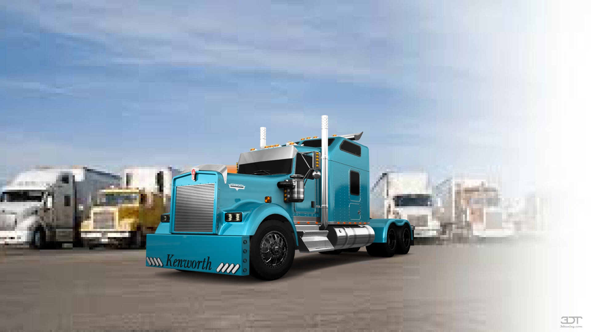 Kenworth W900 Sleeper Cab Truck 2015