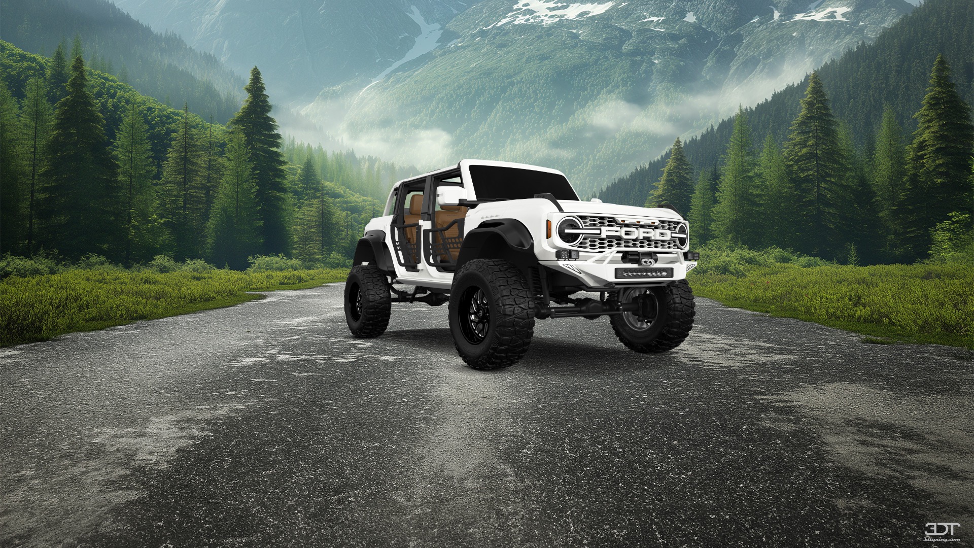 Ford Bronco Raptor 4 Door pickup truck 2022 tuning