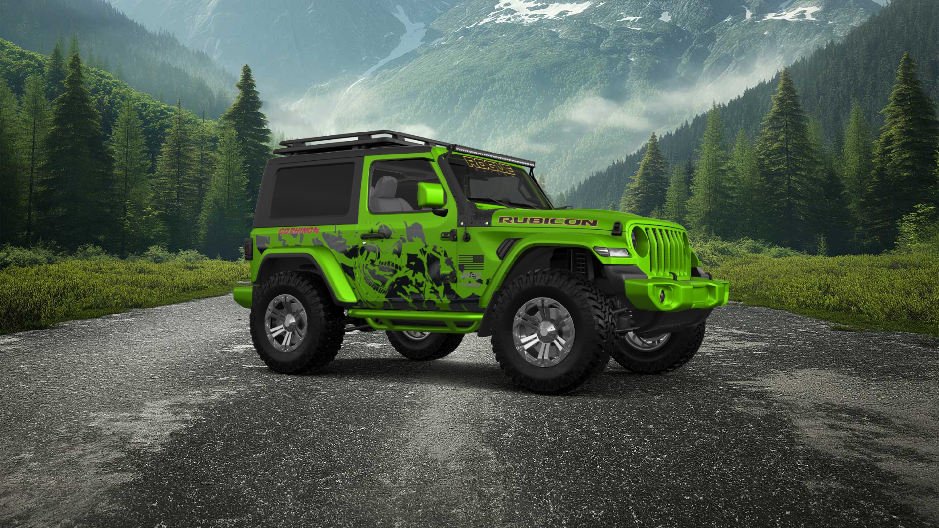 Jeep Wrangler JL 2 Door SUV 2018 tuning