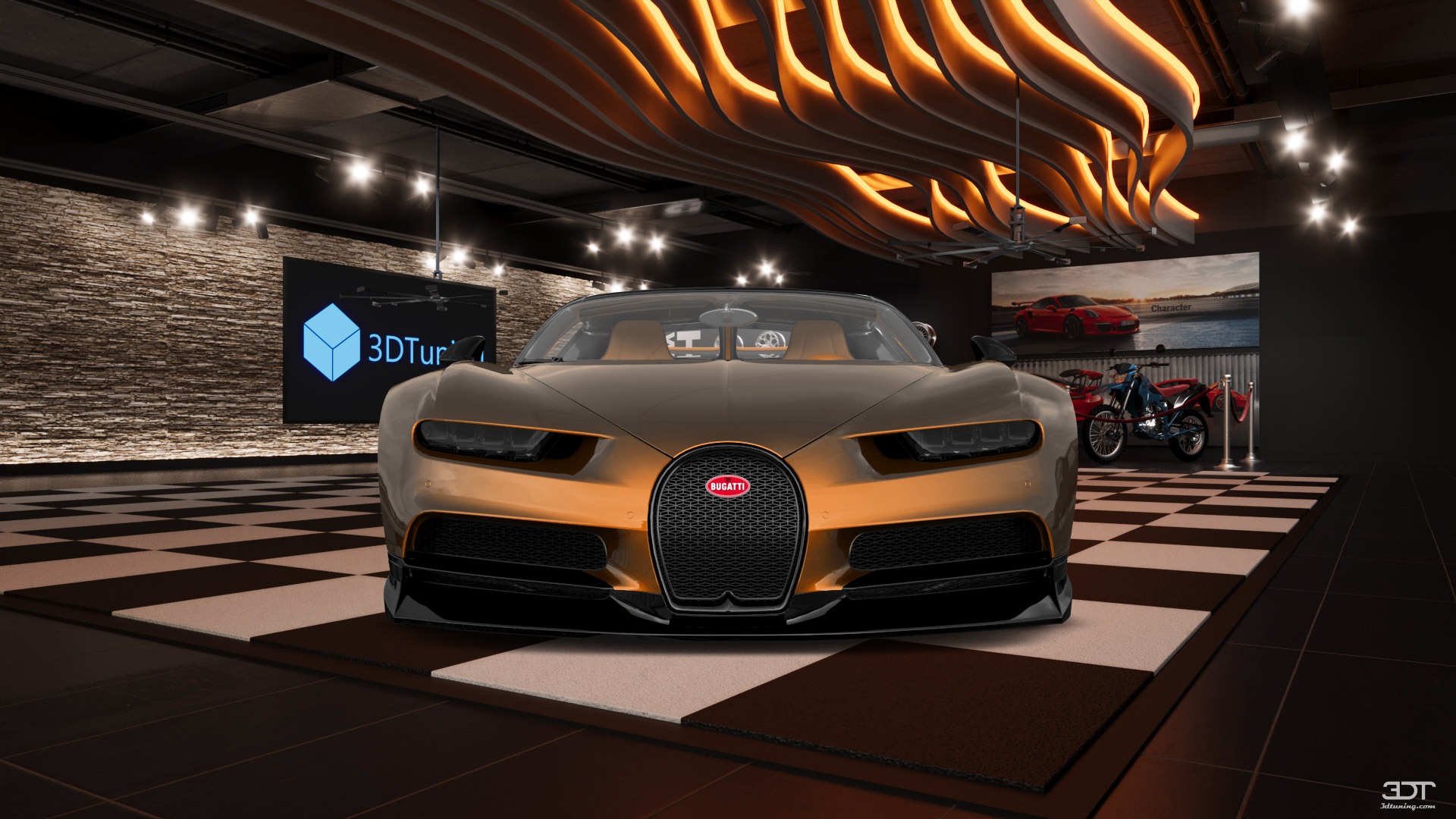 Bugatti Chiron 2 Door Coupe 2016 tuning