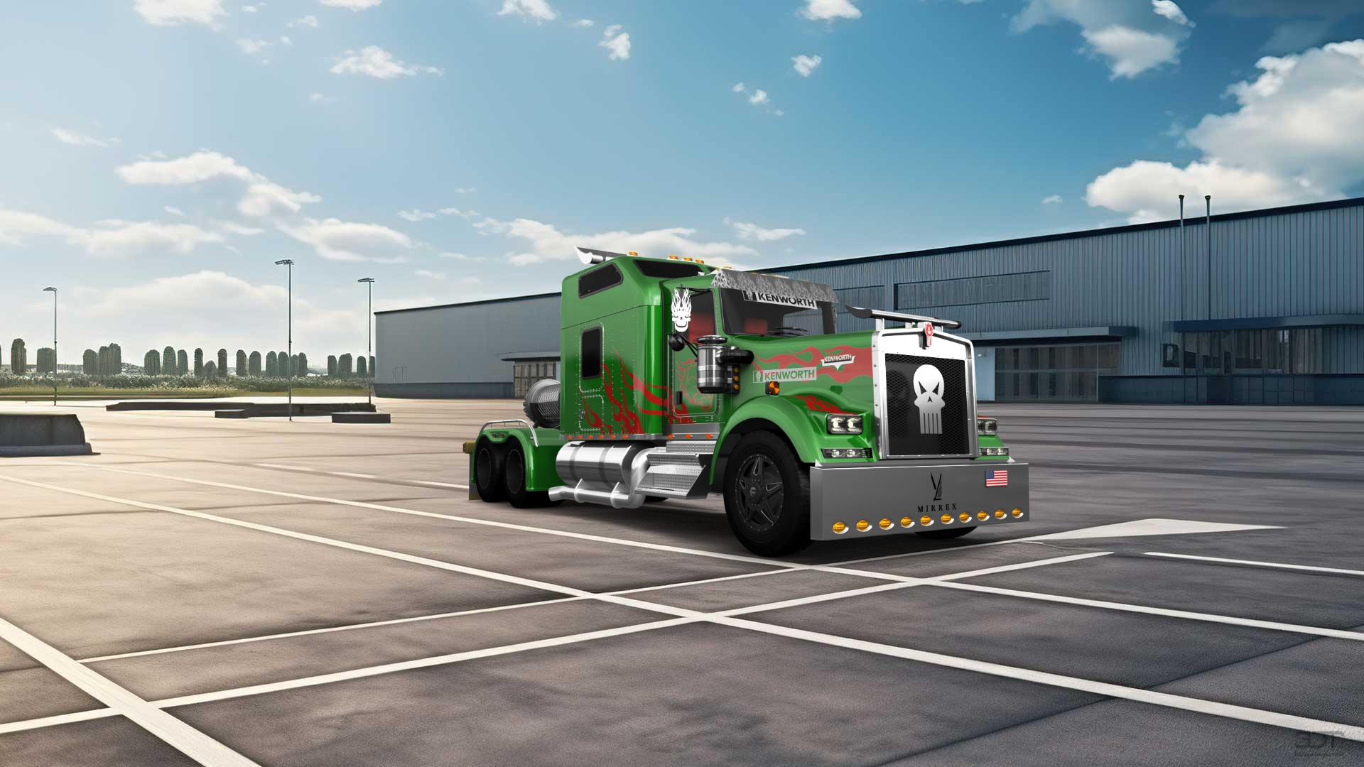 Kenworth W900 Sleeper Cab Truck 2015