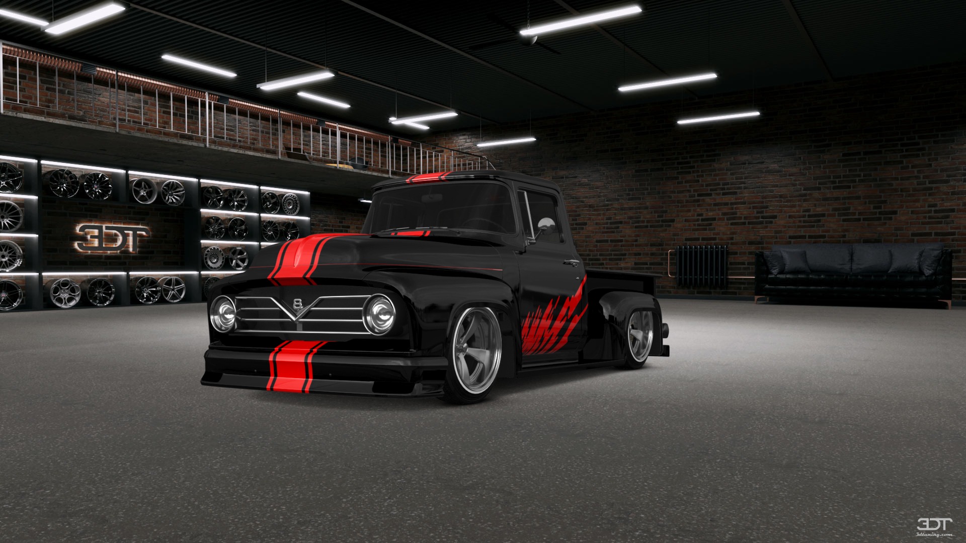 Ford F-100 2 Door truck 1956 tuning