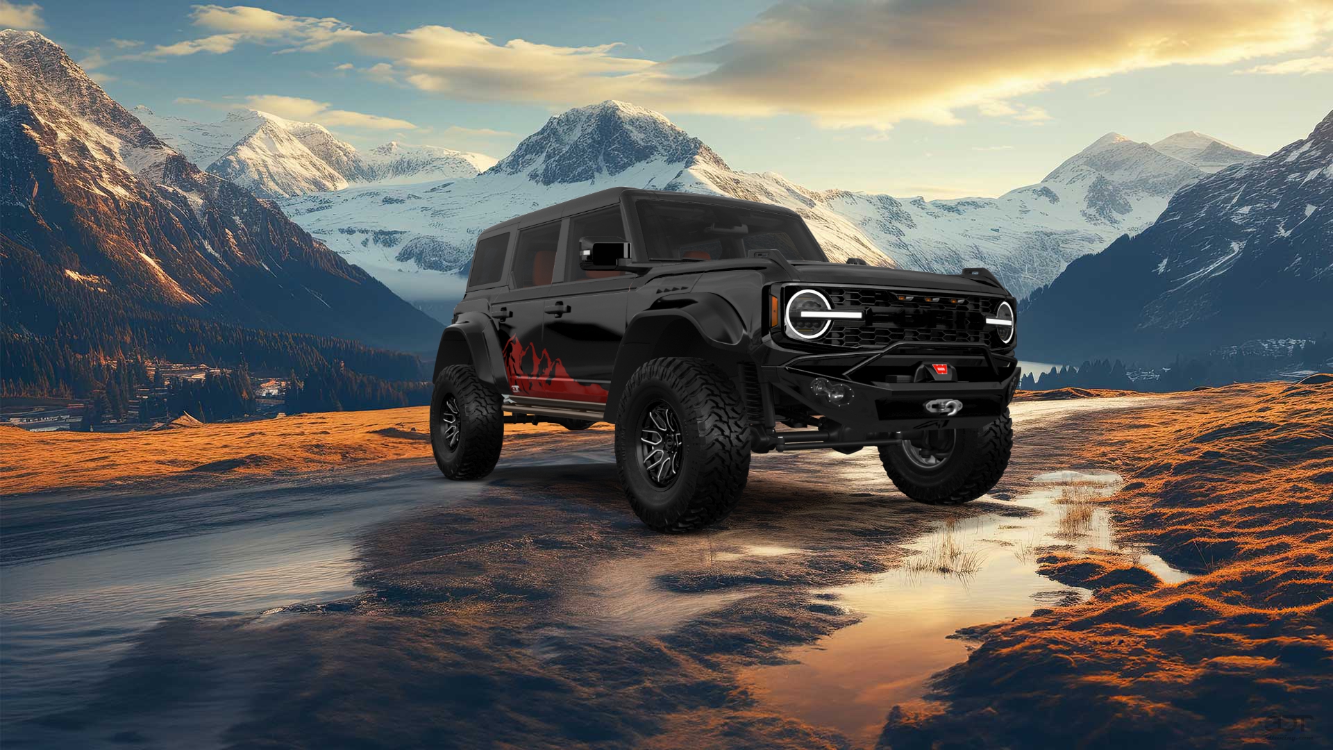Ford Bronco Raptor 4 Door pickup truck 2022