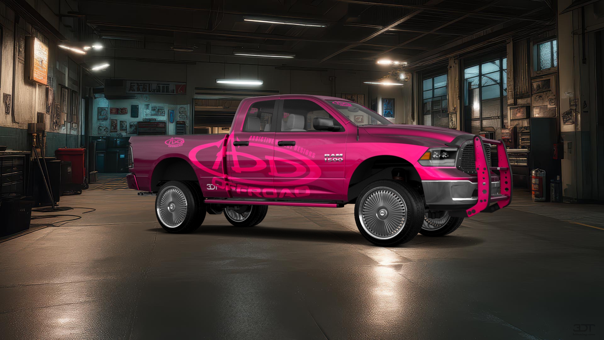 Dodge Ram 1500 Quad-Cab 4 door 2014 tuning