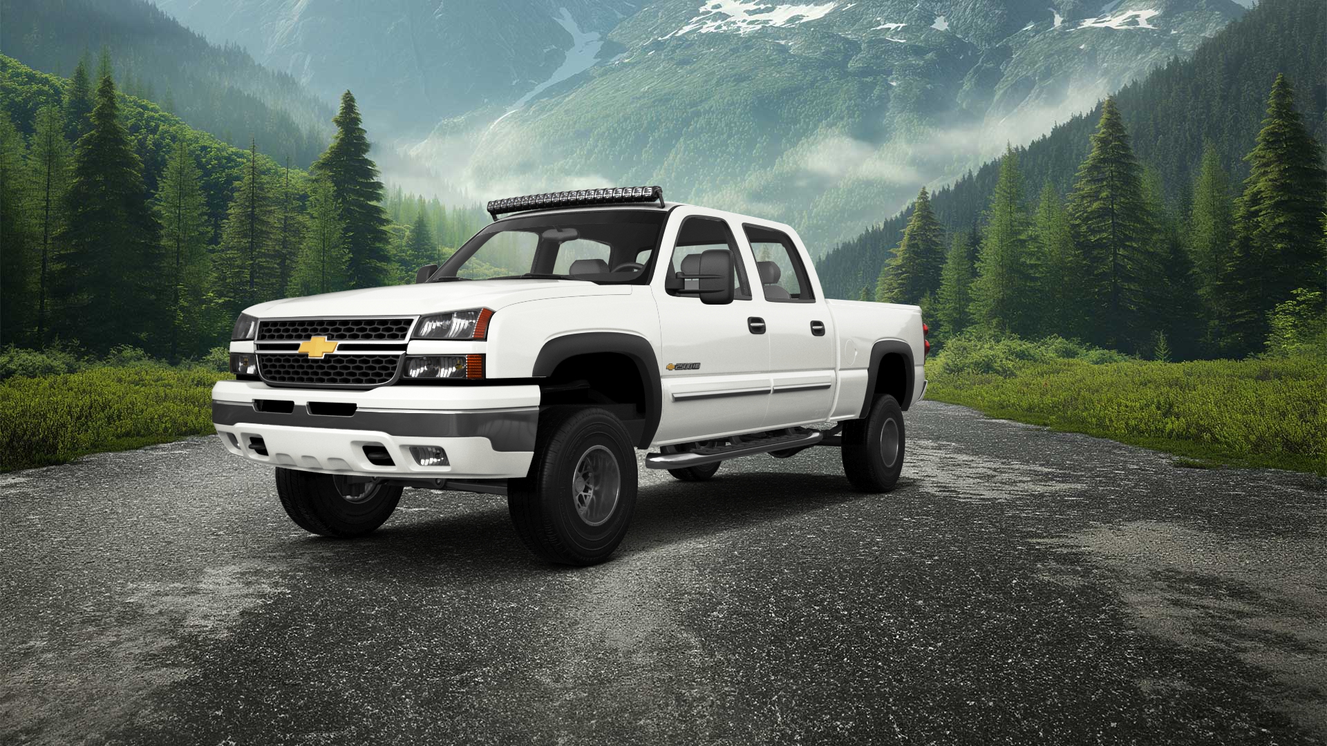 Chevrolet Silverado 2500 HD Long Box 4 Door pickup truck 2002