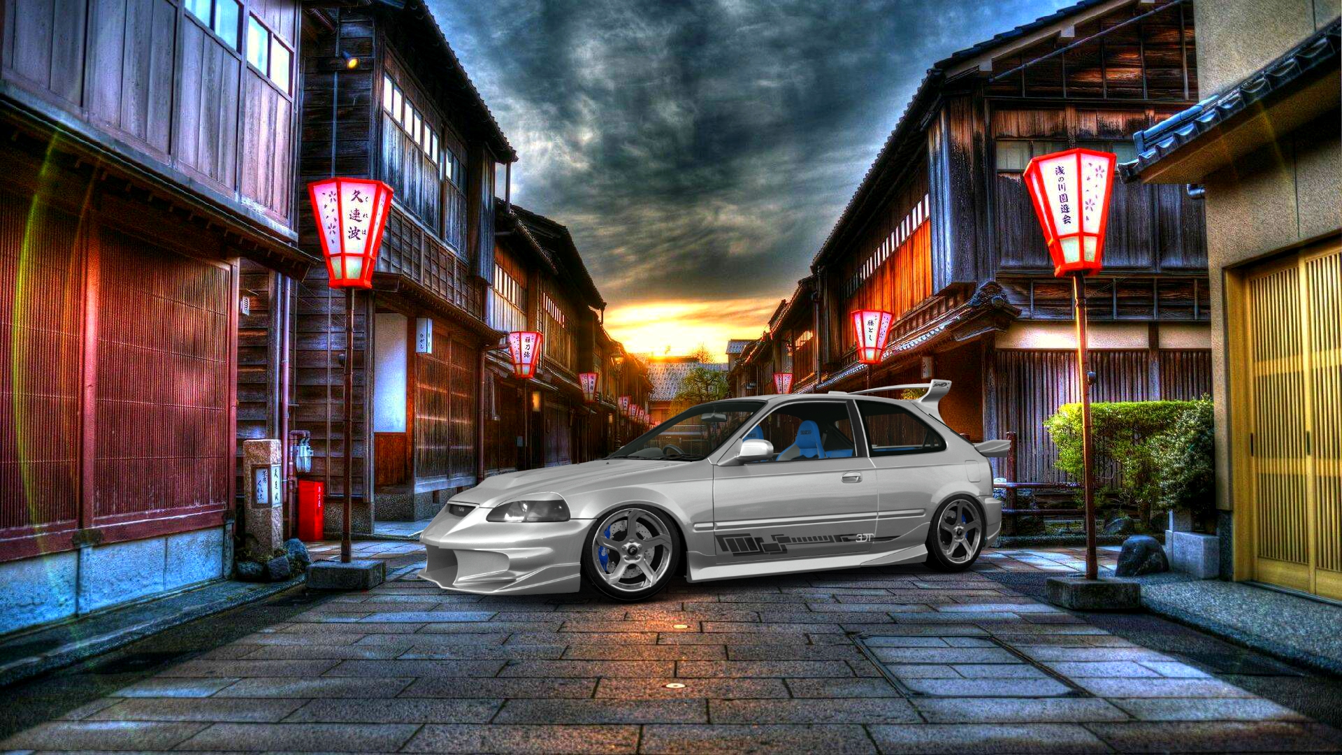 Honda Civic 3 Door Hatchback 1997 tuning