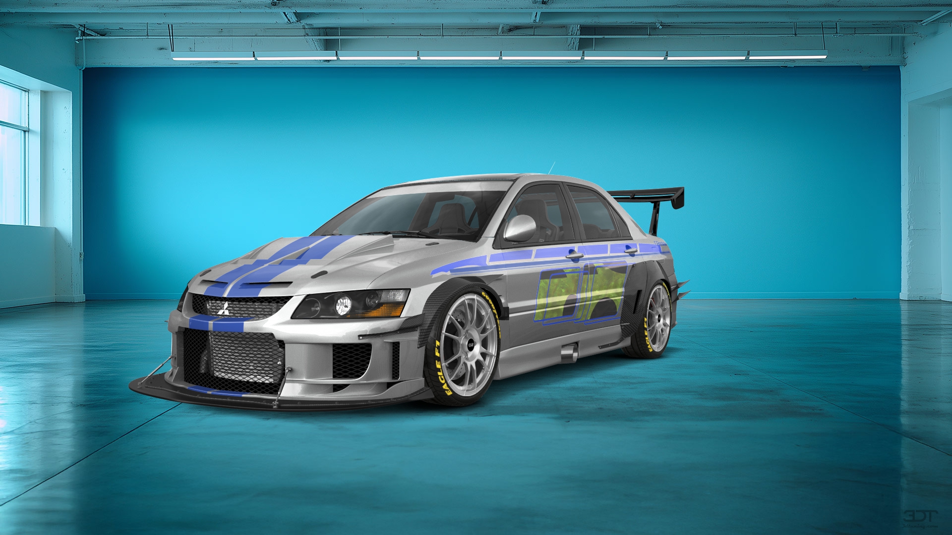 Mitsubishi Lancer Evo IX 4 Door Saloon 2005 tuning