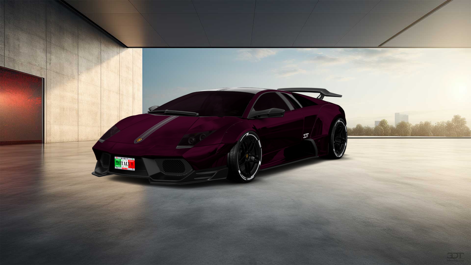 Lamborghini Murcielago 2 Door Coupe 2001 tuning