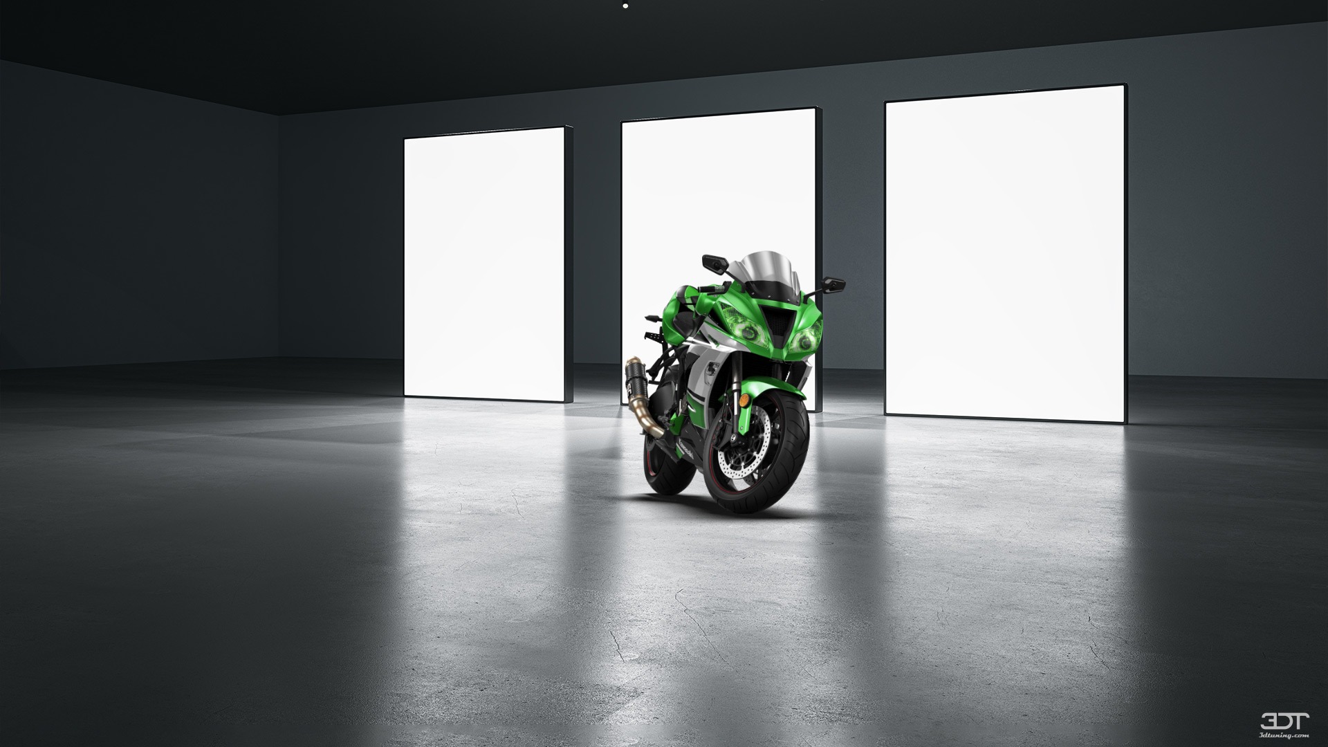 Kawasaki Ninja ZX 6R Sport Bike 2015 tuning