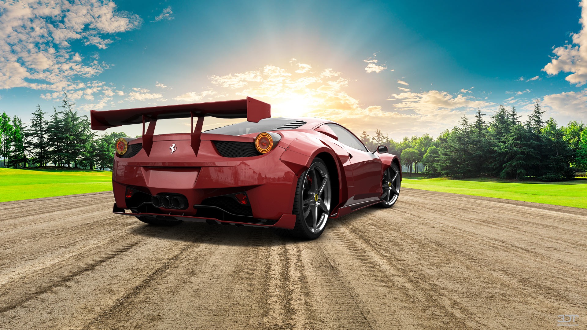 Ferrari 458 Italia 2 door spider 2010 tuning